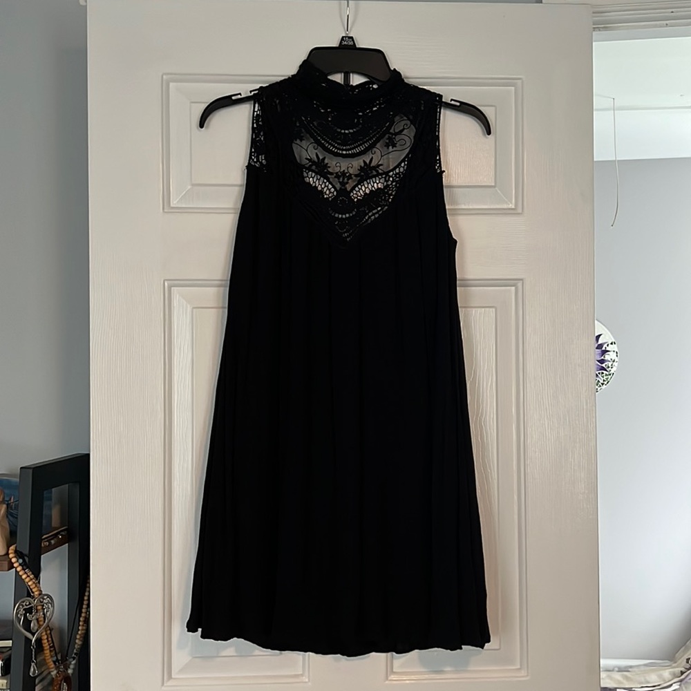 Lulus black mini dress
